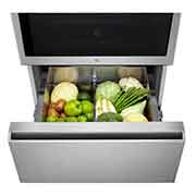 LG SIGNATURE Kühl-Gefrierkombination mit InstaView Door-in-Door?  | 435 Liter Kapazit?t  | ??Energieeffizienzklasse ?F? | Edelstahl mit Textured Steel?-Finish | LSR200B, LSR200B