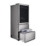 LG SIGNATURE Weinkühlschrank mit InstaView? (E, 420L, 179cm hoch) mit Eclipse Display & Inverter Linear Compressor? | LSR200W, LSR200W