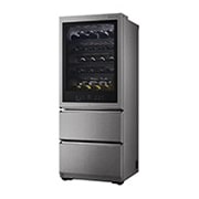 LG SIGNATURE Weinkühlschrank mit InstaView? (E, 420L, 179cm hoch) mit Eclipse Display & Inverter Linear Compressor? | LSR200W, LSR200W
