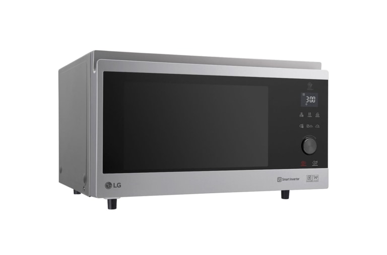 LG Hei?luft-Mikrowelle Edelstahl (39L, 1350 Watt) mit Hei?luftfunktion, Quarzgrill & EasyClean | MJ3965ACS, MJ3965ACS