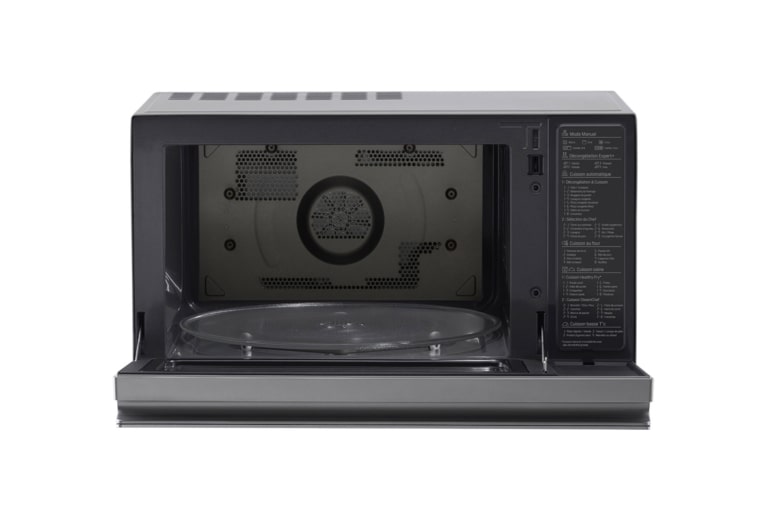 LG Hei?luft-Mikrowelle Edelstahl (39L, 1350 Watt) mit Hei?luftfunktion, Quarzgrill & EasyClean | MJ3965ACS, MJ3965ACS