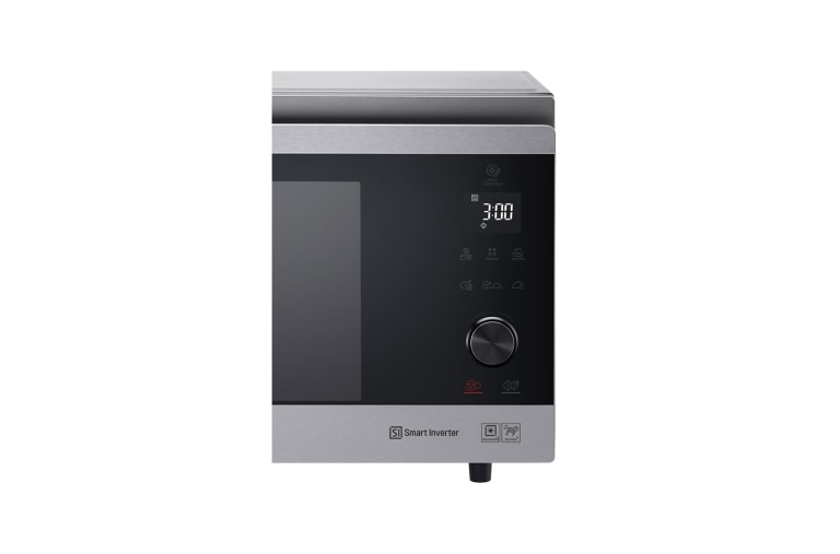 LG Hei?luft-Mikrowelle Edelstahl (39L, 1350 Watt) mit Hei?luftfunktion, Quarzgrill & EasyClean | MJ3965ACS, MJ3965ACS