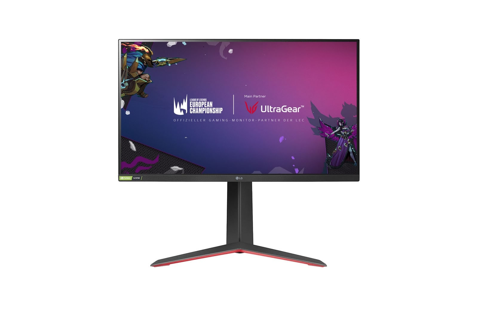 Vorderseite von 27 Zoll UltraGear? Gaming Monitor mit QHD und Nano mit IPS 1ms (GtG) 27GP850P-B