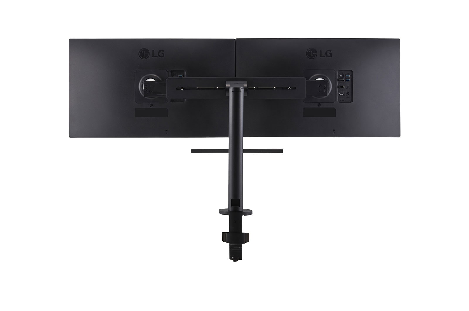 LG Ergo-Dual-QHD-Monitor 27 Zoll und Daisy Chain, 27QP88DP-BS
