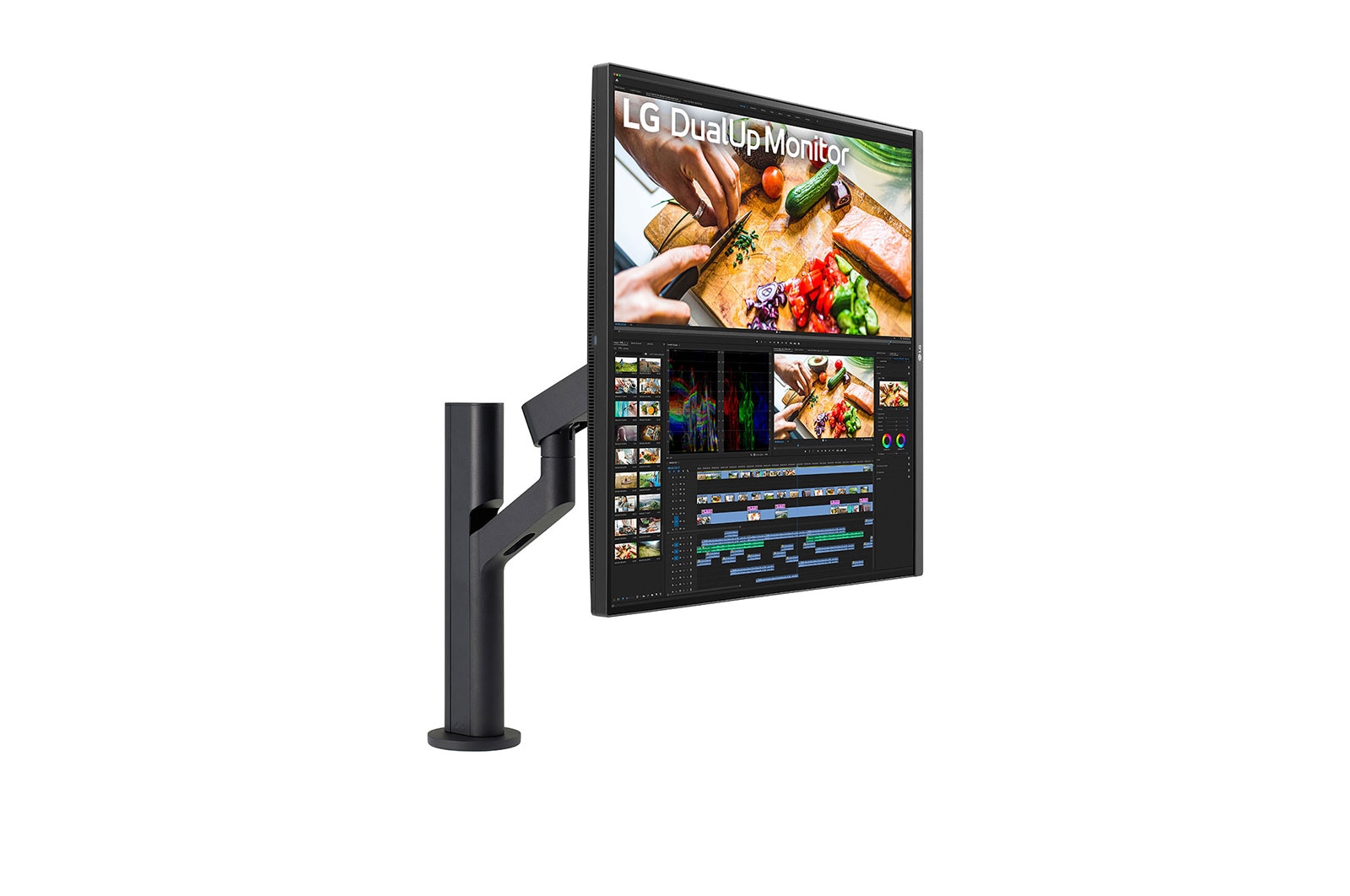 LG 27,6 Zoll Ergo DualUp Monitor mit Nano-IPS und  SDQHD-Aufl?sung, 28MQ780-B