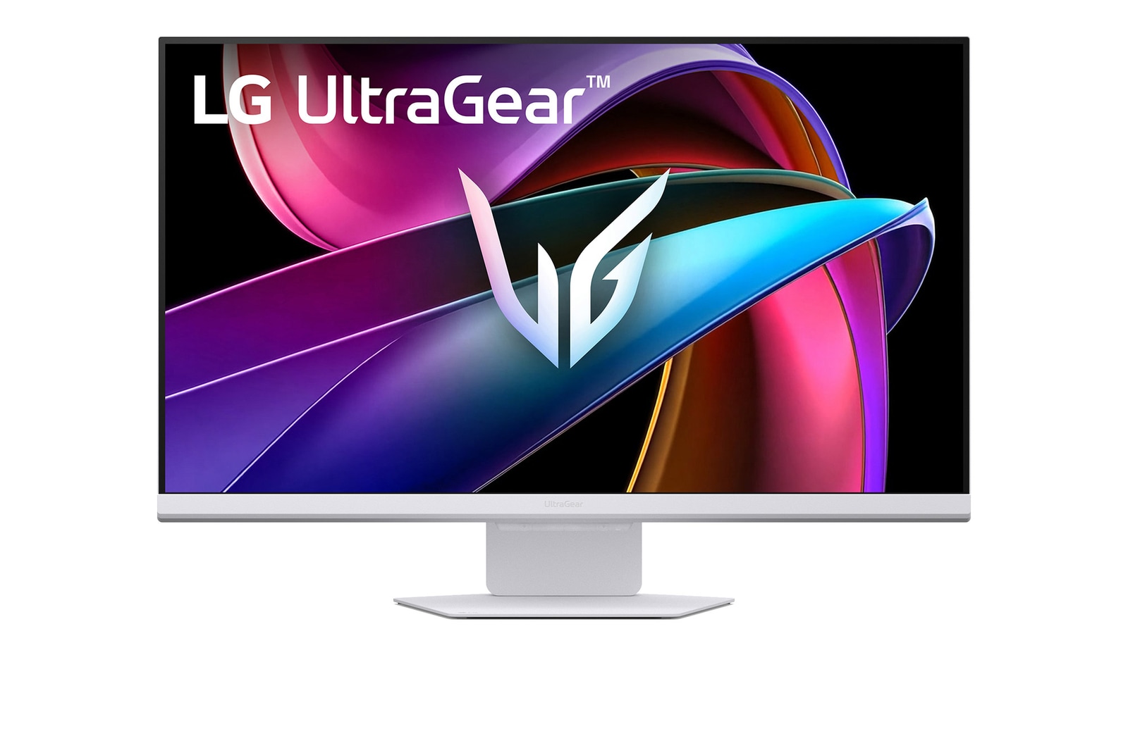 Vorderansicht des Monitors mit Standfu? unten