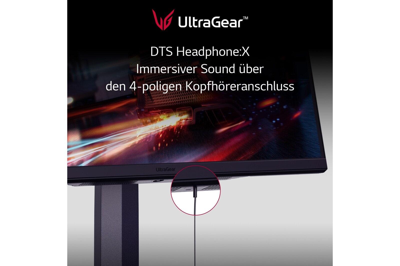 LG UltraGear?-Gaming-Monitor mit 32 Zoll, UHD 4K und VESA DisplayHDR? 1000, 32GQ950-B
