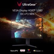 LG UltraGear?-Gaming-Monitor mit 32 Zoll, UHD 4K und VESA DisplayHDR? 1000, 32GQ950-B