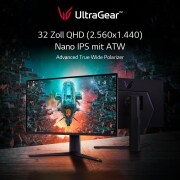 LG UltraGear?-Gaming-Monitor mit 32 Zoll, UHD 4K und VESA DisplayHDR? 1000, 32GQ950-B
