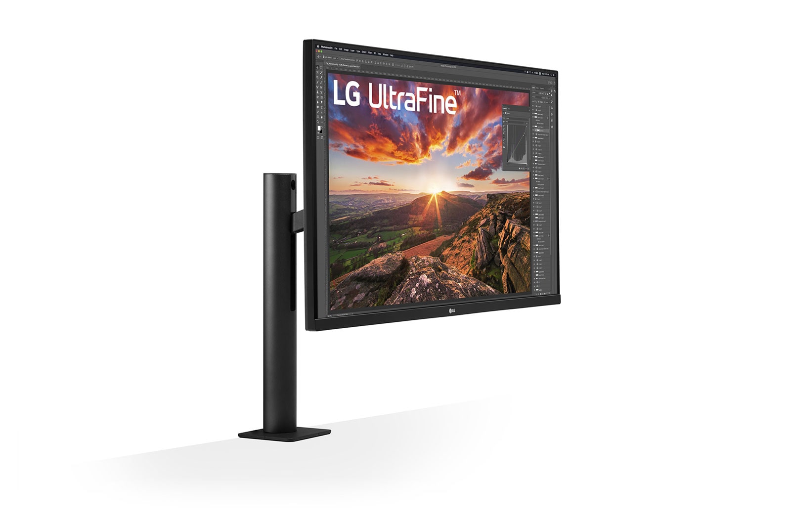 LG 31,5 Zoll UltraFine? Ergo Monitor mit HDR10, IPS und UHD 4K-Aufl?sung, 32UN880-B