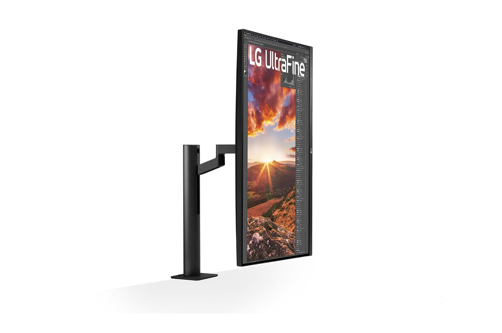 LG 31,5 Zoll UltraFine? Ergo Monitor mit HDR10, IPS und UHD 4K-Aufl?sung, 32UN880-B