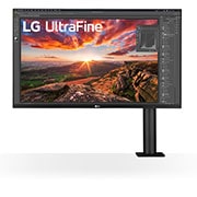Vorderseite von 31,5 Zoll UltraFine? Ergo Monitor mit HDR10, IPS und UHD 4K-Aufl?sung 32UN880-B