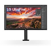 LG 31,5 Zoll UltraFine? Ergo Monitor mit HDR10, IPS und UHD 4K-Aufl?sung, 32UN880-B