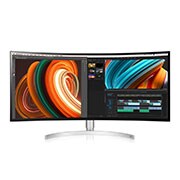Vorderseite von 34&#39;&#39; Curved UltraWide? Monitor mit QHD und Nano IPS Display 34WK95C-W
