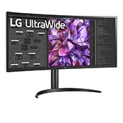 LG Curved 21:9-UltraWide?-Monitor mit 34 Zoll und QHD (3.440 x 1.440), 34WQ75X-B