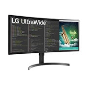 LG  Curved UltraWide? QHD Monitor mit HDR 10 und AMD FreeSync?, 35WN73A-B
