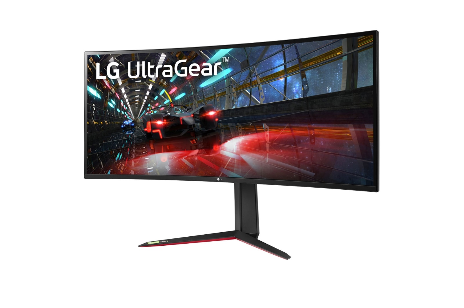 LG 37,5 Zoll Curved UltraWide? Monitor mit QHD+ Aufl?sung und Nano IPS mit 1ms (GtG), 38GN950-B
