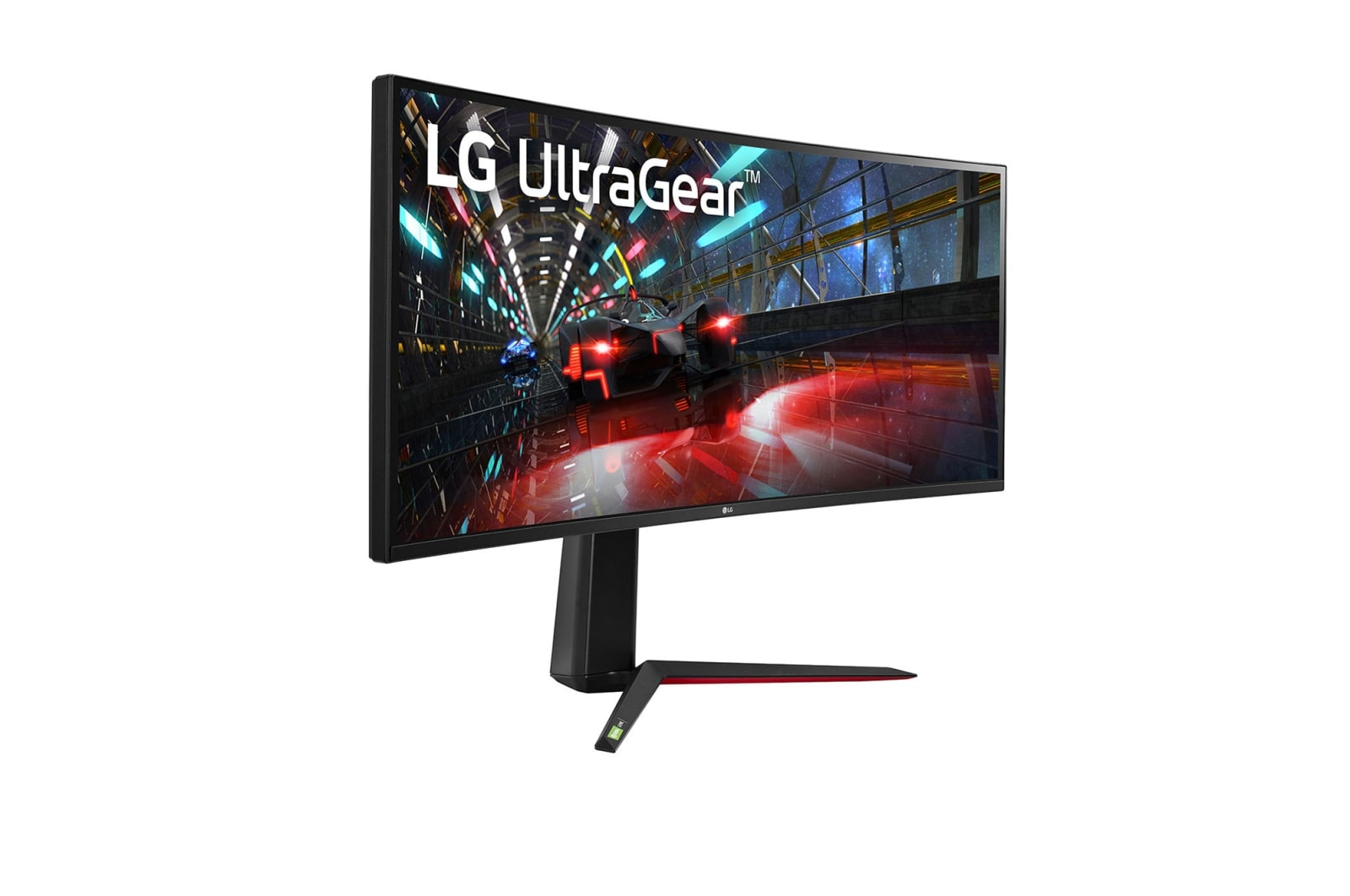 LG 37,5 Zoll Curved UltraWide? Monitor mit QHD+ Aufl?sung und Nano IPS mit 1ms (GtG), 38GN950-B