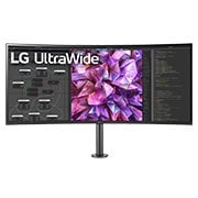 LG 37,5 Zoll Curved UltraWide? Ergo Monitor mit IPS und QHD+ Aufl?sung, 38WQ88C-W