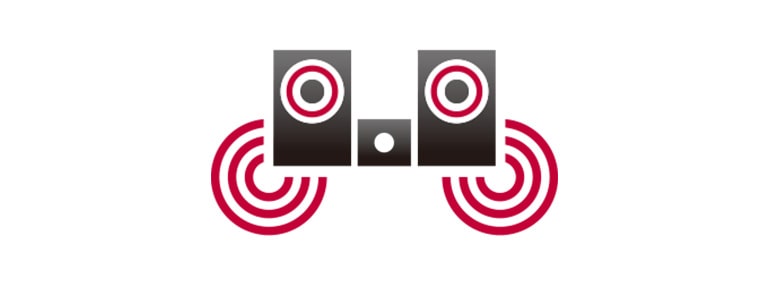 Eindringlicher Sound dank 10-W-Stereo-Lautsprechern.