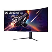 LG UltraGear? 45 Zoll OLED Curved Gaming Monitor mit 0.03ms, 240Hz, WQHD Aufl?sung, HDR10, 45GR95QE