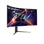 LG UltraGear? 45 Zoll OLED Curved Gaming Monitor mit 0.03ms, 240Hz, WQHD Aufl?sung, HDR10, 45GR95QE