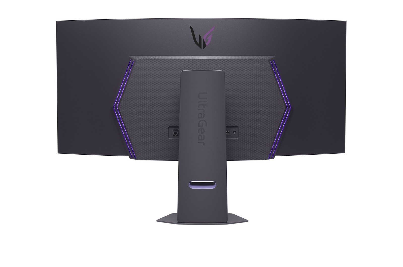 Vorderansicht des Monitors mit Standfu? unten