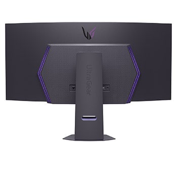 Vorderansicht des Monitors mit Standfu? unten