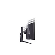 LG UltraGear? 49 Zoll 240Hz Curved Gaming Monitor mit 1ms, DQHD, HDR 1000, FreeSync Premium Pro, 49GR85DC-B
