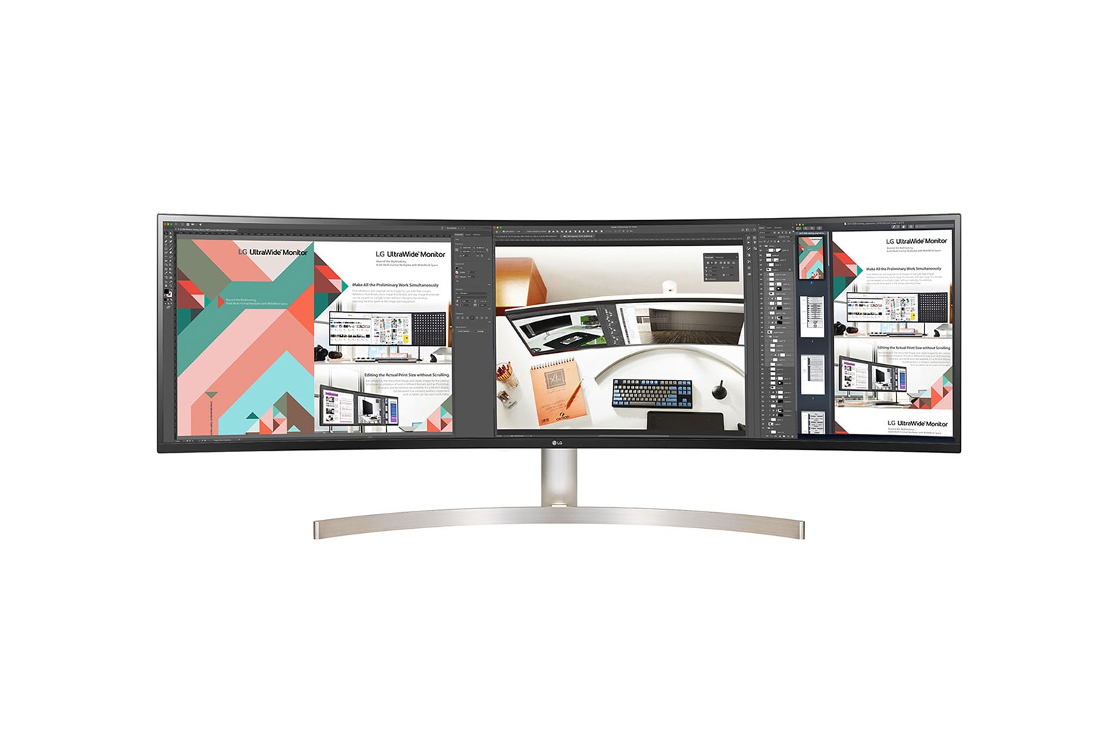 LG 49'' UltraWide Monitor mit Dual QHD-Aufl?sung, 49WL95C-WE