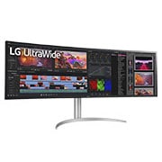 LG 49 Zoll UltraWide? Monitor mit Dual QHD-Aufl?sung und Nano IPS, 49WQ95X-W