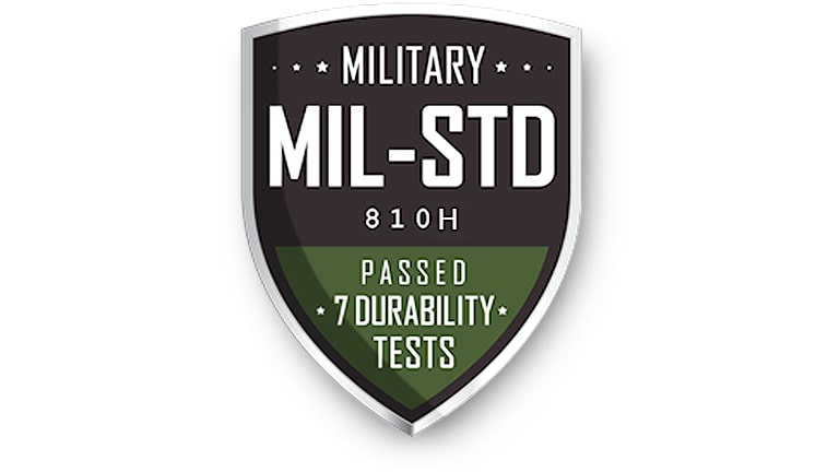 Das Geh?use des gram hat den anspruchsvollen Milit?rstandard MIL-STD-810H für Haltbarkeit und Zuverl?ssigkeit bestanden.