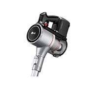 LG Akku-Staubsauger Fantasy Silver (112cm hoch) mit zwei Akkus, drei verschiedenen Saugstufen & Smart Inverter Motor? | A9K-CORE1S, A9K-CORE1S