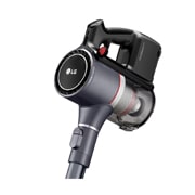 LG Akku-Staubsauger Iron Grey (112cm hoch) mit zwei Akkus, drei verschiedenen Saugstufen & Smart Inverter Motor? | A9K-PRO1G, A9K-PRO1G