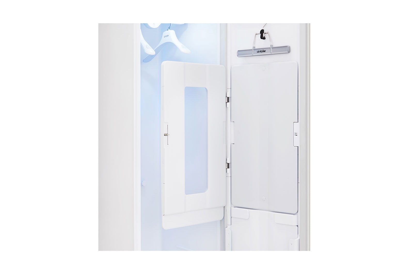 LG Styler Dampfschrank Wei? (5,2 kg, 185 cm hoch) | S3WF, S3WF