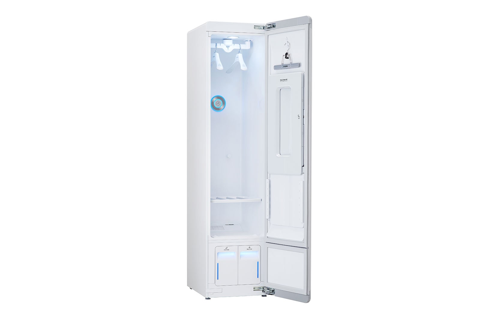 LG Styler Dampfschrank Wei? (5,2 kg, 185 cm hoch) | S3WF, S3WF