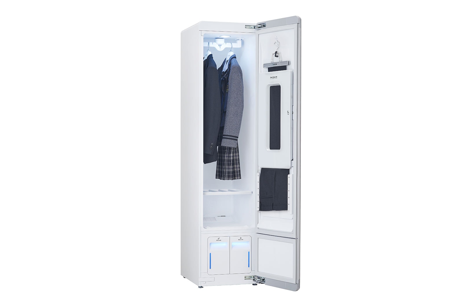 LG Styler Dampfschrank Wei? (5,2 kg, 185 cm hoch) | S3WF, S3WF