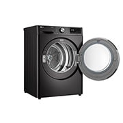LG Trockner Schwarz (C, 8 kg) mit Dual Inverter W?rmepumpentechnologie & selbstreinigendem Kondensator I RT80V9B, RT80V9B