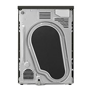 LG Trockner Schwarz (C, 8 kg) mit Dual Inverter W?rmepumpentechnologie & selbstreinigendem Kondensator I RT80V9B, RT80V9B
