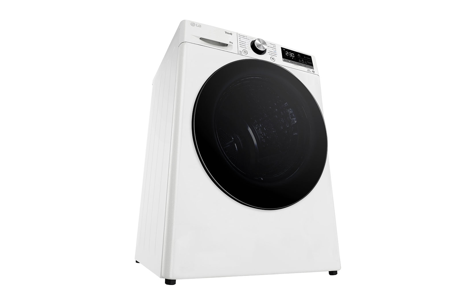 LG Trockner Wei? (A+++, 8 kg) mit Dual Inverter W?rmepumpentechnologie & selbstreinigendem Kondensator I RT80V9W, RT80V9W