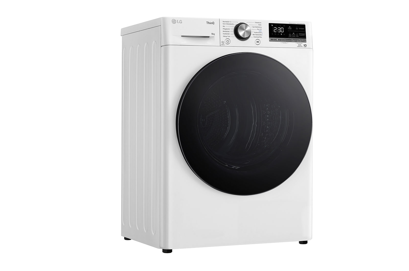 LG Trockner Wei? (A+++, 9 kg) mit Dual Inverter W?rmepumpentechnologie & selbstreinigendem Kondensator I RT90V9W, RT90V9W