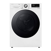 Vorderansicht des 9 kg W?rmepumpentrockners mit selbstreinigendem Kondensator Wei?, RT90V9W