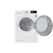 LG Trockner Wei? (A++, 8 kg) mit Dual Inverter W?rmepumpentechnologie & selbstreinigendem Kondensator I V3RT8N, V3RT8N