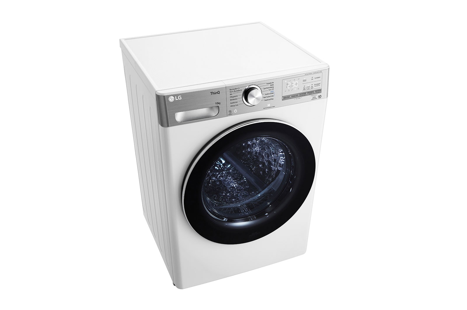 LG Trockner Wei? (A+++, 10 kg) mit Dual Inverter W?rmepumpentechnologie & selbstreinigendem Kondensator I V9A2XT, V9A2XT