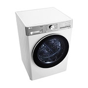 LG Trockner Wei? (A+++, 10 kg) mit Dual Inverter W?rmepumpentechnologie & selbstreinigendem Kondensator I V9A2XT, V9A2XT