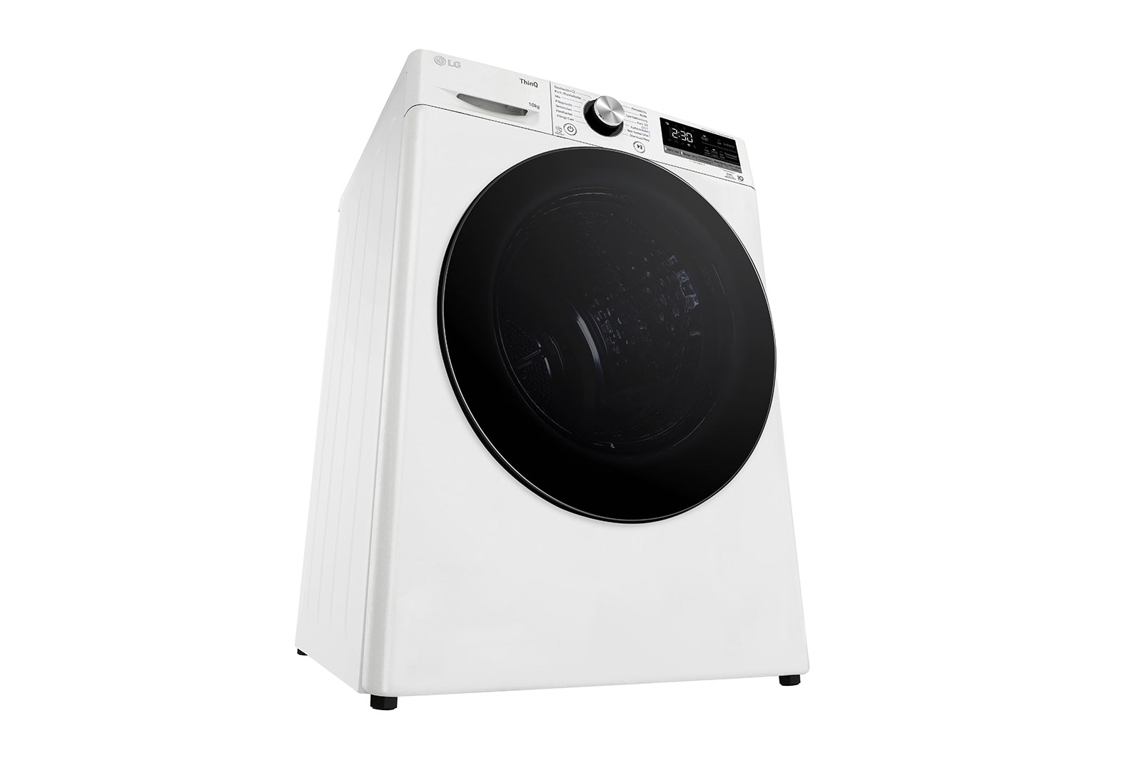 LG Trockner Wei? (A+++, 10 kg) mit Dual Inverter W?rmepumpentechnologie & selbstreinigendem Kondensator I V9AYXT, V9AYXT
