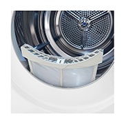 LG Trockner Wei? (A+++, 10 kg) mit Dual Inverter W?rmepumpentechnologie & selbstreinigendem Kondensator I V9AYXT, V9AYXT