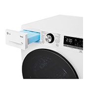 LG Trockner Wei? (A+++, 10 kg) mit Dual Inverter W?rmepumpentechnologie & selbstreinigendem Kondensator I V9AYXT, V9AYXT