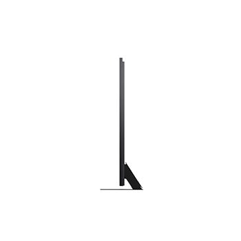 Rückansicht des LG QNED evo TV
