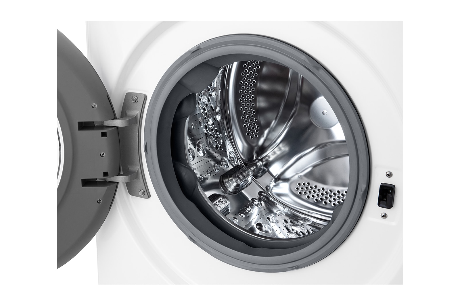 LG Waschmaschine (9 kg, 1.400 U./Min., EEK A -10%*) mit wei?em Bullaugenring | F4WR5090, F4WR5090